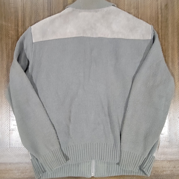 SheplerS 2 Tone Grey Adult XL Full Zip Jacket Cowboy Style - Picture 4 of 4